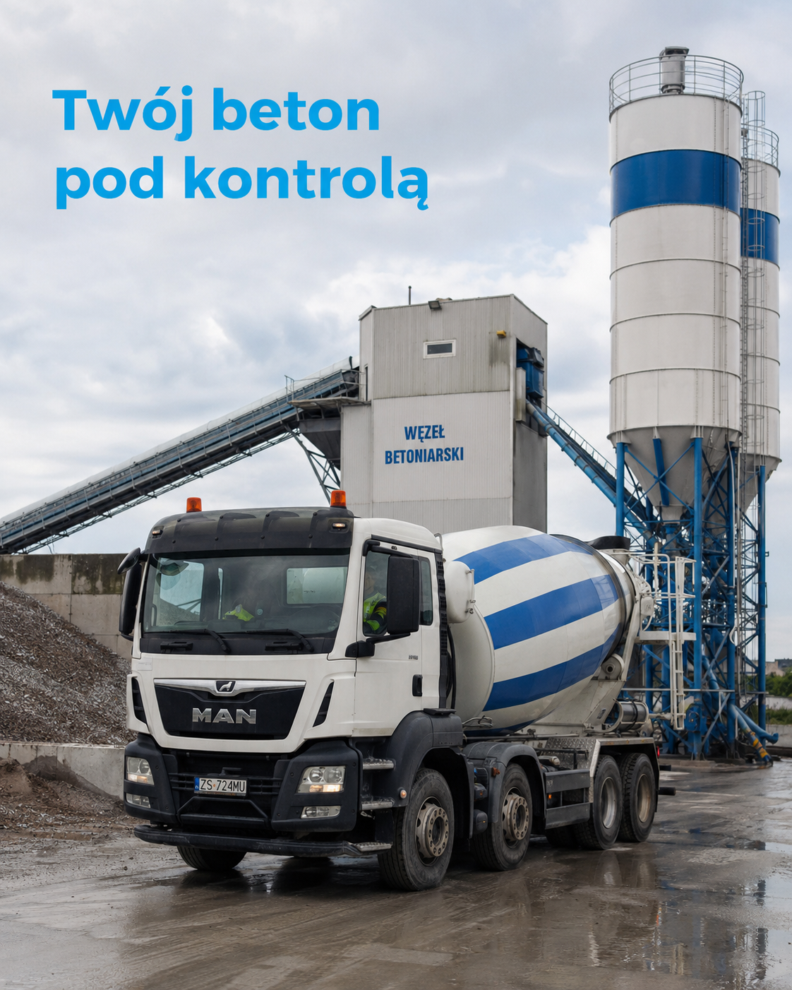 Monitoring GPS betoniarni i gruszek