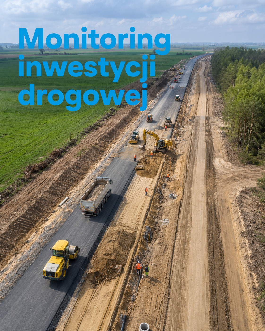 Monitoring sprzętu na inwestycjach drogowych